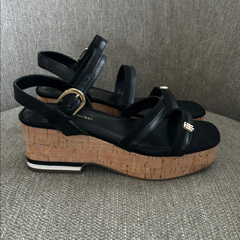 Tommy Hilfiger Carynee Platform Ankle Strap Sandals